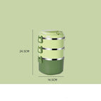 Green / Three layers
