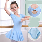 Blue / Short sleeve / 110cm