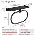 Z Oval Black