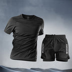 Black Line Shorts / 2XL