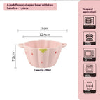 6In  Flower Shaped Bowl