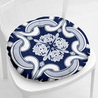Retro No.4 / Round cotton and linen materia