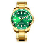 Gold and green