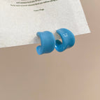 Blue Resin C Shape