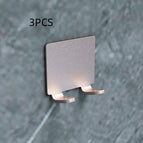 3pcs Double Hook Rose Gold