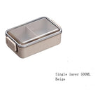 Single layer 500 ml beige
