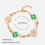 Four Leaf Clover Bracelet