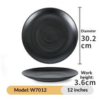 W7012 Matte Black