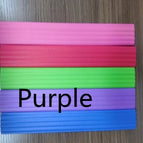 Purple cotton sliver