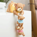 Mother and child bear ornament