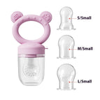 Pink / Bottle With 3 Nipples
