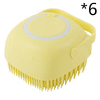 Yellow 6pcs / square