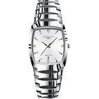 Silver Belt White Plate Mens