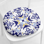 Retro No.7 / Round cotton and linen materia