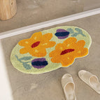 Flower Dance Shaped / 40 X60cm Imitation Cashmere