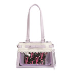 White Purple Color