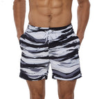 Black and white leopard print / 2XL