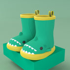 Yellow edge green / Size140