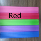 Red cotton sliver