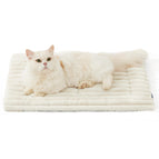 Rabbit Fur Mat White / 104X73