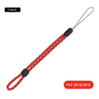 Red And White Jacquard