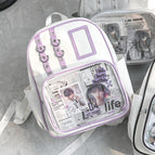 White Purple Color