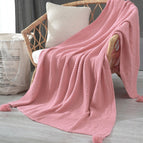 Leather pink / 130X170cm